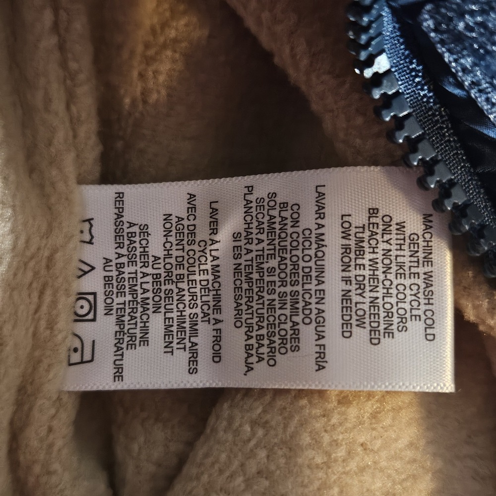 Perry Ellis baby Navy Blue Quilted Hooded snowsuit‎ size 6/9 Months Jumpsuit - Picture 12 of 13